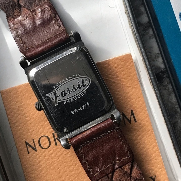 1995 STONE FOSSIL WATCH BW-6779 - Picture 6 of 6